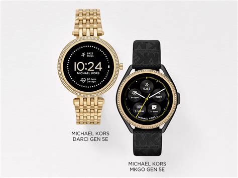 Montre intelligente Michael Kors Access MKGO Gen 5E à deux 